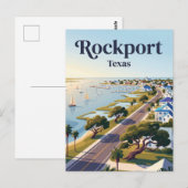 Carte Postale Rockport États-Unis (Devant / Derrière)