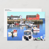 Carte postale Rockport Massachuetts (Devant / Derrière)