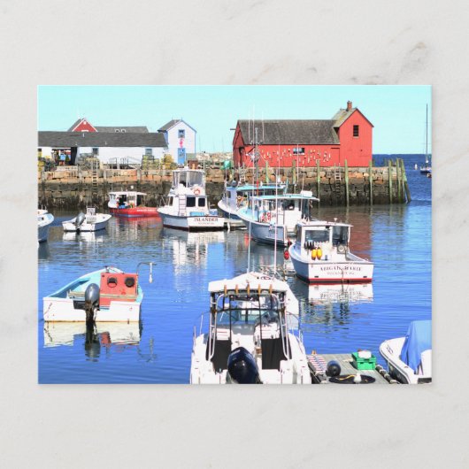 Carte postale Rockport Massachuetts (Devant)