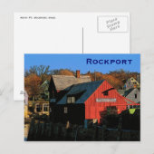 Carte Postale Rockport (Motif #1) (Devant / Derrière)