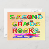 Carte Postale Rocks de 2e année (Devant / Derrière)