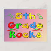 Carte postale Rocks de 5e année (Devant)