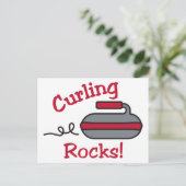 Carte Postale Rocks de curling (Debout devant)