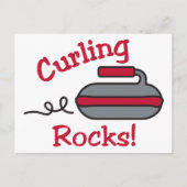 Carte Postale Rocks de curling (Devant)