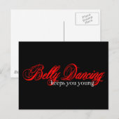 Carte Postale Rocks de danse du ventre (Devant / Derrière)