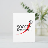 Carte Postale Rocks de football (Debout devant)