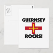 Carte Postale Rocks de Guernesey (Devant / Derrière)