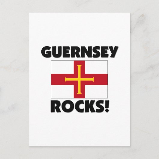 Carte Postale Rocks de Guernesey (Devant)