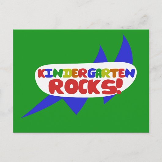 Carte Postale ROCKS DE maternelle (Devant)