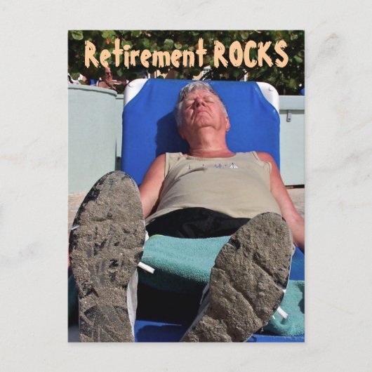 Carte postale ROCKS de retraite (Devant)