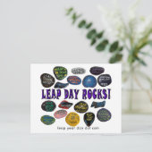 CARTE POSTALE ROCKS DU JOUR INTERCALAIRE ! (Debout devant)