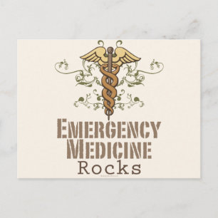 Carte postale Rocks en médecine d'urgence