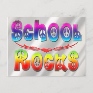 Carte Postale Rocks scolaires - Paix