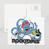 Carte Postale Rocktopus (Devant / Derrière)