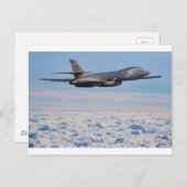 Carte Postale Rockwell B1 Lancer (Devant / Derrière)