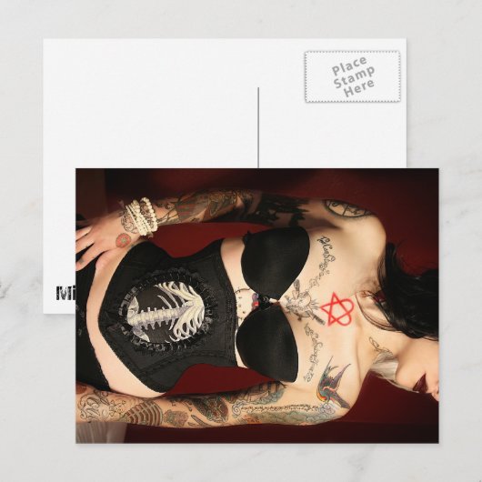 Carte Postale Rockwell DeVil (Devant / Derrière)