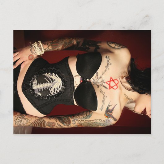 Carte Postale Rockwell DeVil (Devant)