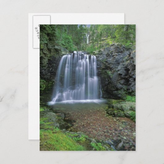 Carte Postale Rockwell Falls dans la vallée des Deux Médecins de (Devant / Derrière)