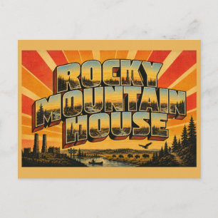 Carte Postale Rocky Mountain House AB Ruines de la rivière Fores