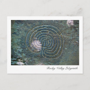 Carte postale Rocky Valley Labyrinth