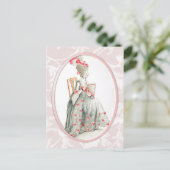 Carte Postale Rococco Lady (Debout devant)