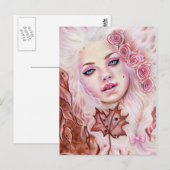 Carte postale Rococo Beauty (Devant / Derrière)