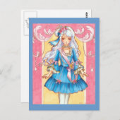 Carte Postale Rococo Lolita (Devant / Derrière)