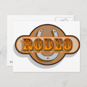 Carte Postale Rodeo Horseshoe (Devant / Derrière)