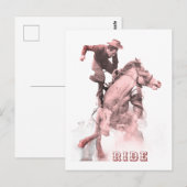 Carte Postale Rodeo Ride (Devant / Derrière)