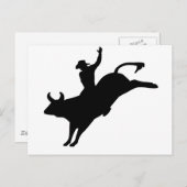 Carte Postale Rodeo Rider (Devant / Derrière)