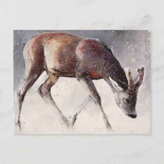 Carte Postale Roe Buck hiver 2000 (Devant)
