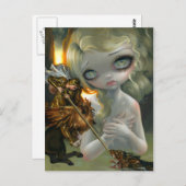 Carte postale "Roger et Angelica" (Devant / Derrière)