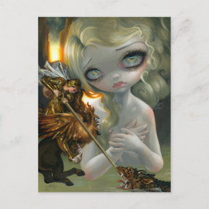 Carte postale "Roger et Angelica"