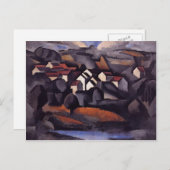 Carte Postale Roger Fresnaye - Paysage à Ferte Soud Jouarre (Devant / Derrière)