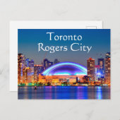 Carte Postale Rogers City Toronto Canada (Devant / Derrière)