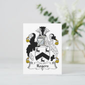 Carte Postale Rogers Family Crest (Debout devant)
