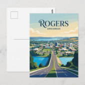 Carte Postale Rogers USA (Devant / Derrière)