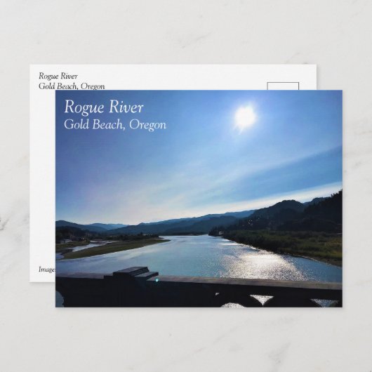Carte Postale Rogue River, Oregon (Devant / Derrière)