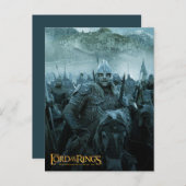Carte Postale ROHIRRIM™ Signet de nom personnalisé (Devant / Derrière)