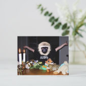 Carte Postale Roi animal farci (Debout devant)