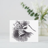 Carte Postale Roi blanc (Debout devant)