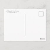 Carte Postale Roi chanceux des diamants (Dos)