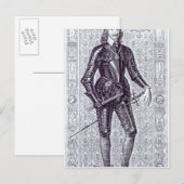 Carte Postale Roi Charles Ier (Devant / Derrière)