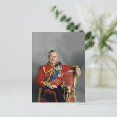 Carte Postale Roi Charles III (Debout devant)