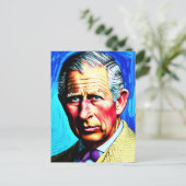Carte Postale Roi Charles III (Debout devant)
