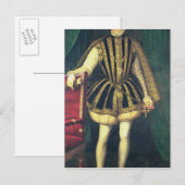 Carte Postale Roi Charles IX de France, c.1565 (Devant / Derrière)