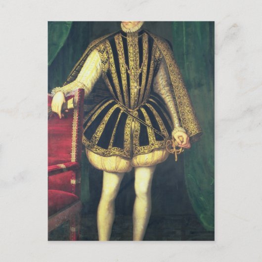 Carte Postale Roi Charles IX de France, c.1565 (Devant)