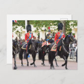 Carte Postale Roi Charles, Prince Edward, Princess Anne  (Devant / Derrière)