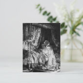 Carte Postale Roi David à la prière, 1652 (Debout devant)