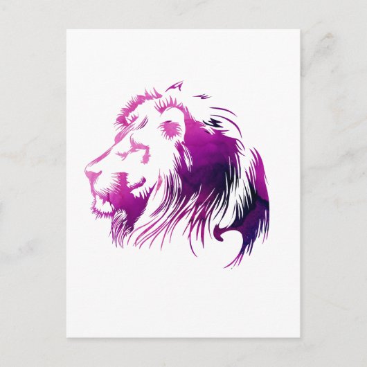 Carte Postale Roi de la jungle (Devant)